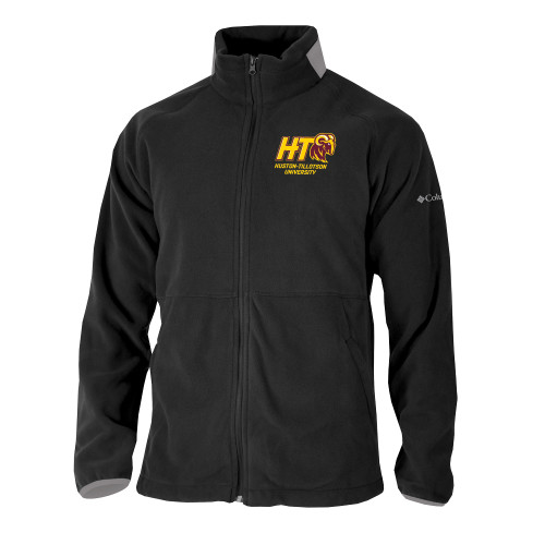  Columbia Black Everest Ridge Fleece Full Zip Jacket - H-T University