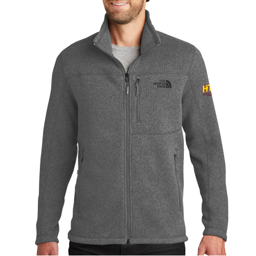  The North Face Grey Heather Fleece Jacket - H-T University