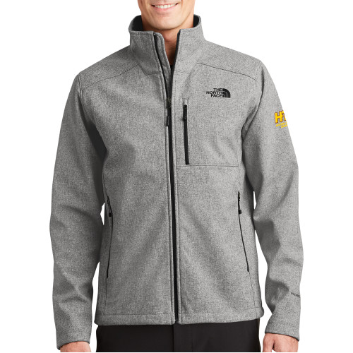  The North Face Grey Heather Apex Barrier Softshell Jacket - H-T University