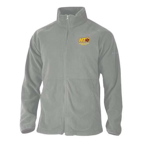 Columbia Grey Everest Ridge Fleece Full Zip Jacket - H-T University