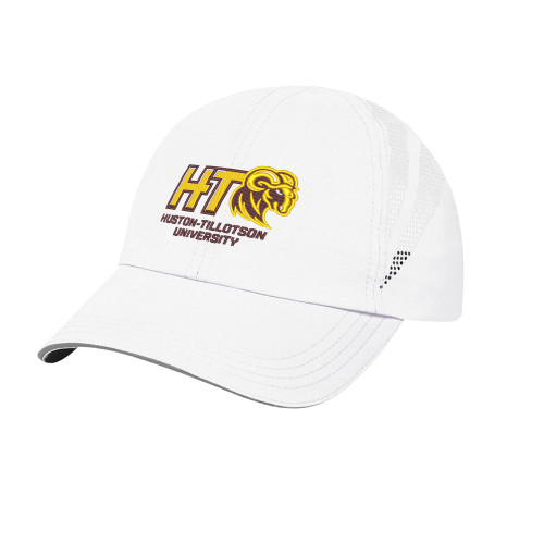  Womens White Performance Cap - H-T University
