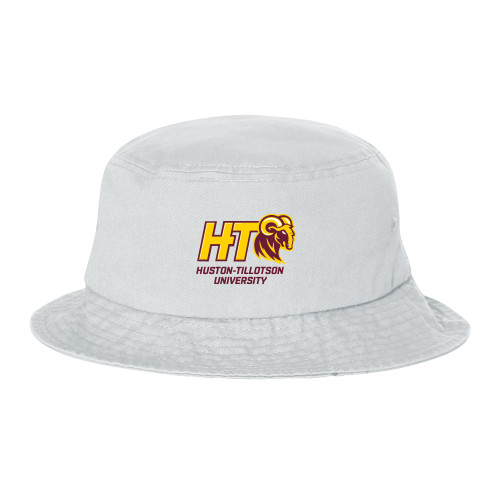  Sportsman White Bucket Hat - H-T University