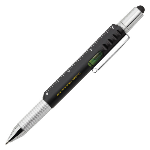 6 in 1 Black Ballpoint Pen - Primary Athletic Mark
