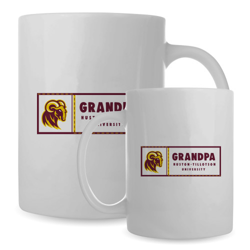  Full Color White Mug 15oz - Grandpa