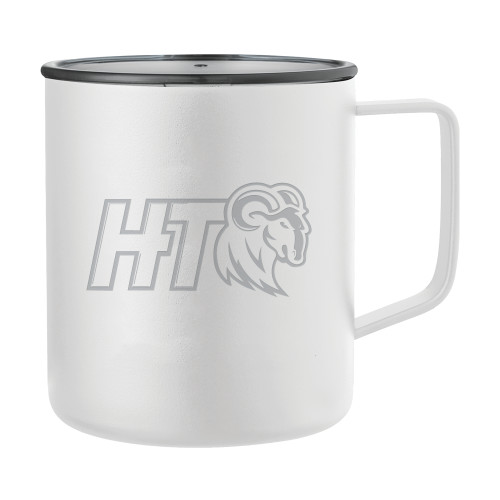  Rover Camp Vacuum Insulated White Mug 14oz - Primary Athletic Mark Engraved