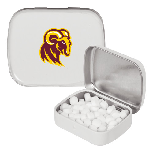  White Rectangular Peppermint Tin - Mascot