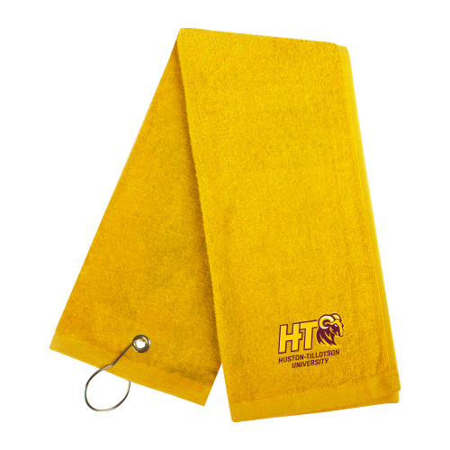  Gold Golf Towel - H-T University