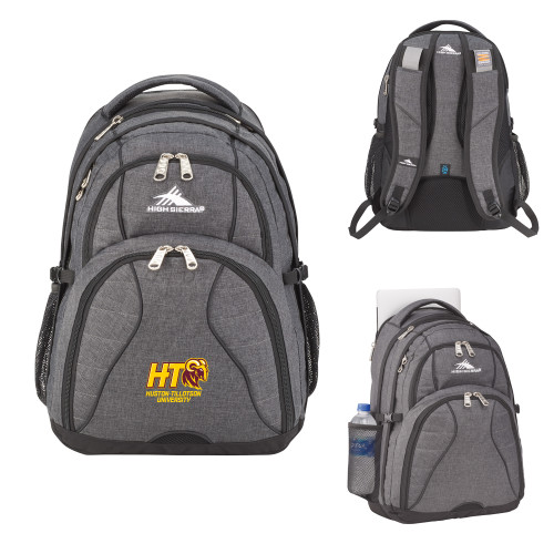  High Sierra Graphite Swerve Computer Backpack - H-T University