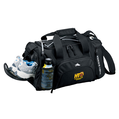  High Sierra Black Switch Blade Duffel - H-T University