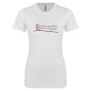 Thumbnail image for  Next Level Womens White Boyfriend Tee