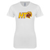 Thumbnail image for  Next Level Womens White Boyfriend Tee
