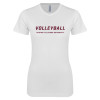 Thumbnail image for  Next Level Womens White Boyfriend Tee