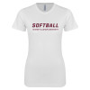 Thumbnail image for  Next Level Womens White Boyfriend Tee