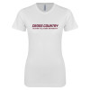 Thumbnail image for  Next Level Womens White Boyfriend Tee