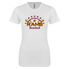 Thumbnail image for  Next Level Womens White Boyfriend Tee