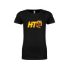 Thumbnail image for  Next Level Girls Black Fashion Fit T Shirt