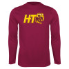 Thumbnail image for  Maroon Performance Long Sleeve Shirt