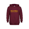 Thumbnail image for  Youth Maroon Fleece Hoodie