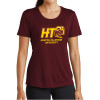 Thumbnail image for  Womens Maroon Performance Short Sleeve Tee