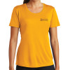 Thumbnail image for  Womens Gold Performance Short Sleeve Tee