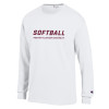 Thumbnail image for  Champion White Long Sleeve T Shirt