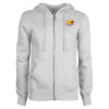 Thumbnail image for  ENZA Womens White Fleece Full Zip Hoodie