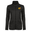 Thumbnail image for  Womens Black Heather Fleece Jacket