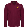 Thumbnail image for  Maroon Fleece Full Zip Jacket