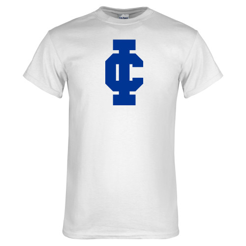  White T Shirt - IC Athletic Logo