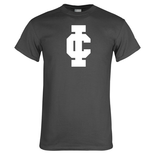  Charcoal T Shirt - IC Athletic Logo