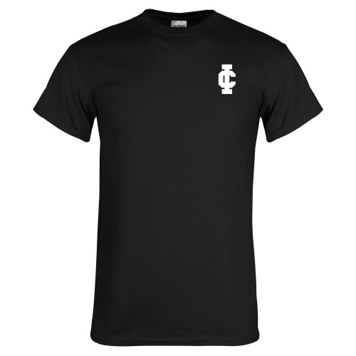  Black T Shirt - IC Athletic Logo