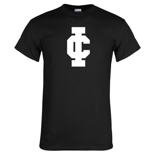  Black T Shirt - IC Athletic Logo