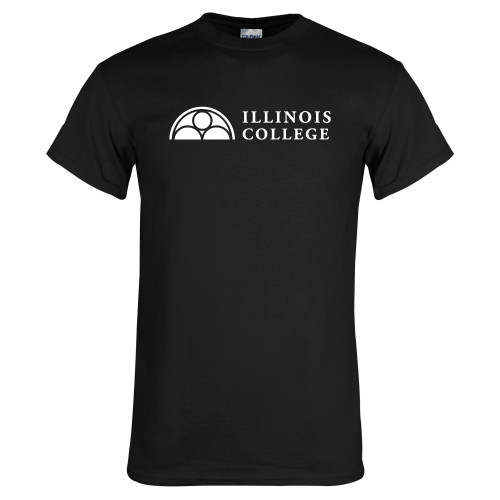  Black T Shirt - Collegiate Logo Horizontal