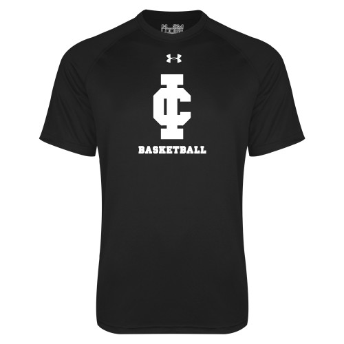  Under Armour Black Tech Tee - Basketball