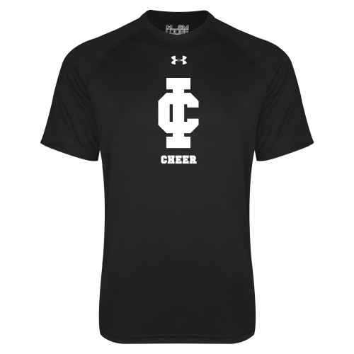  Under Armour Black Tech Tee - Cheer