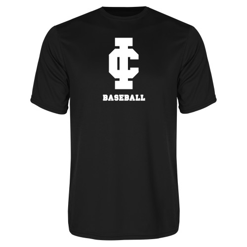  Black Performance Tee - Baseball