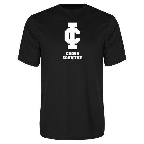  Black Performance Tee - Cross Country