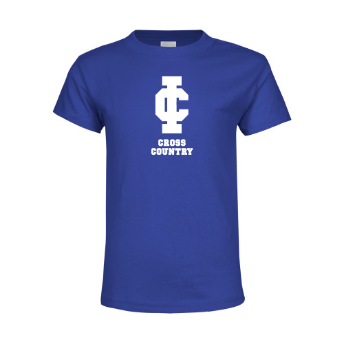  Youth Royal T Shirt - Cross Country