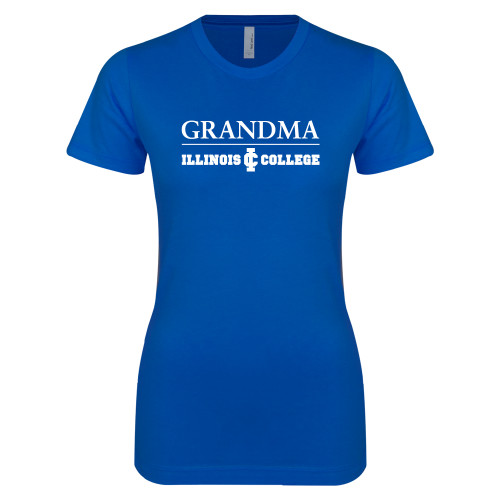  Next Level Womens Royal Boyfriend Tee - Grandma