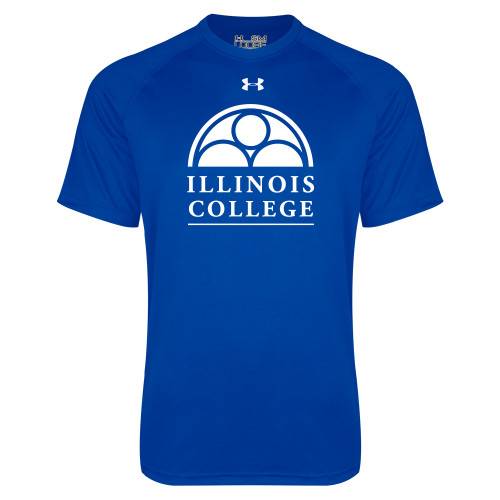  Under Armour Royal Tech Tee - Collegiate Logo Vertical