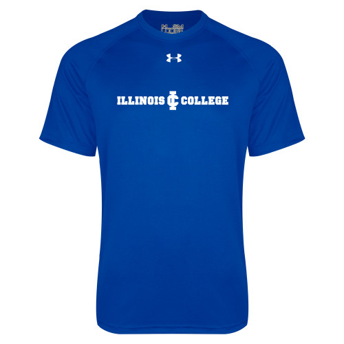  Under Armour Royal Tech Tee - Long Athletic Logo