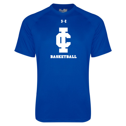 Under Armour Royal Tech Tee - Basketball