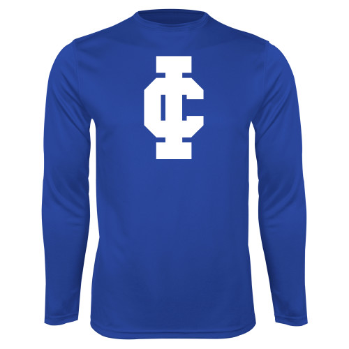  Royal Performance Long Sleeve Shirt - IC Athletic Logo