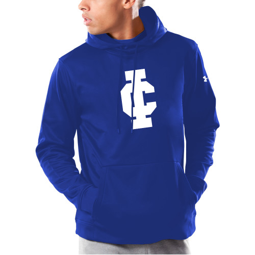  Under Armour Royal Armour Fleece Hoodie - IC Athletic Logo