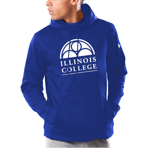  Under Armour Royal Armour Fleece Hoodie - Collegiate Logo Vertical