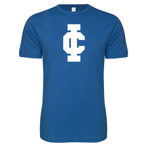  Next Level Royal SoftStyle T Shirt - IC Athletic Logo