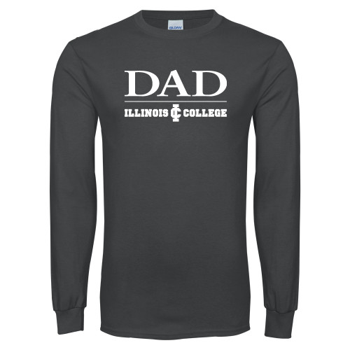  Charcoal Long Sleeve T Shirt - Dad