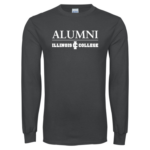  Charcoal Long Sleeve T Shirt - Alumni