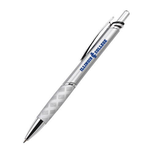  Andy Silver Ballpoint Pen - Long Athletic Logo