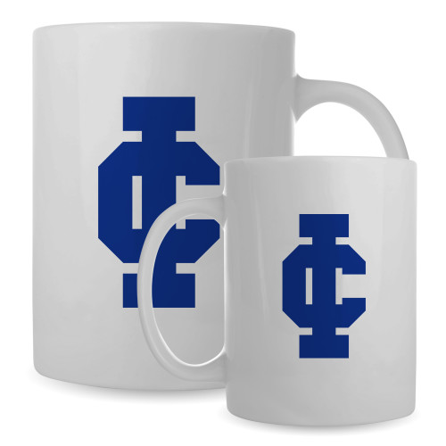  Full Color White Mug 15oz - IC Athletic Logo